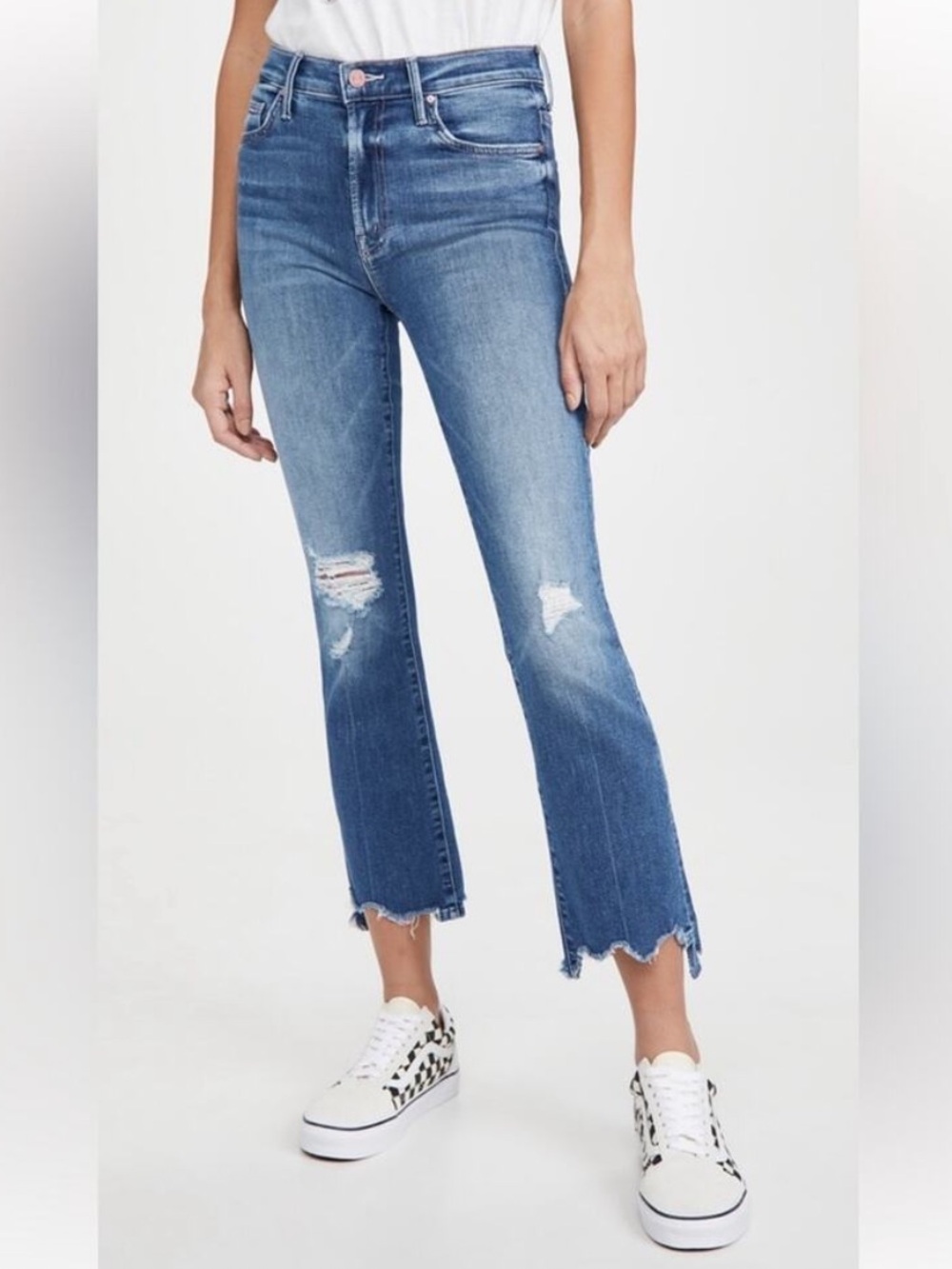 MOTHER Insider Crip Jeans